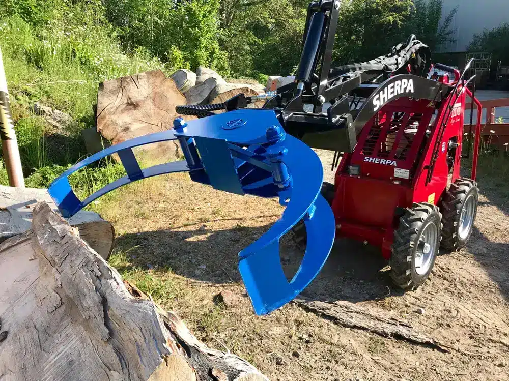 SHERPA miniloader veelzijdig - bomengrijper skidster